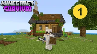 Minecraft Survival Series Ep.1😀#gamerfleet #minecraftsurvival #howtoplayminecraft