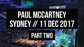 Paul McCartney - Qudos Bank Arena - Sydney, Australia 11 Dec 2017 - PART TWO