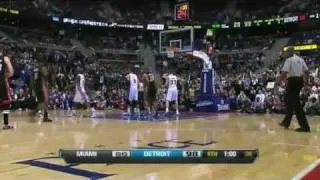 NBA Miami Heat Vs Detroit Pistons Highlights Jan 25, 2012 Game Recap