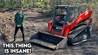 My First Skid Steer - Building Off-Road Course at The LZ Compound