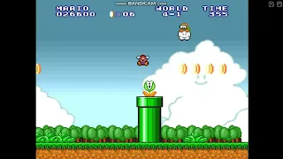 Super Mario All Stars - (Super Mario Bros.) (SNES) - Game Over