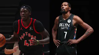 RAPTORS LOSE 116-103 TO NETS IN SIAKAM'S RETURN | KEVIN DURANT WITH 31 PTS