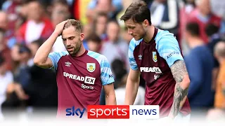 Burnley relegated from Premier League after six seasons