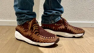 Nike Air Woven Footscape “Saturn Gold” FB1959-200 On Feet and Up Close #nikefootscapewoven