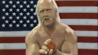 WWF Hulk Hogan Real American music video 80s