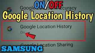 How to Turn ON/OFF Google Location History on Samsung Galaxy A02 | Samsung Location Services