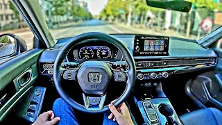 2022 Honda Civic MY23 [ Advance 2.0 E-HEV 184hp ] | POV Test Drive #2 | Fuel consumption information