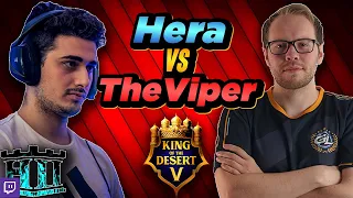 Hera vs TheViper | KOTD5 | Finals BO9 | $80.000 | AoE2