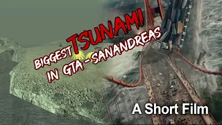 Biggest Tsunami Ever in the History of GTA SanAndreas | A Short Film | M13