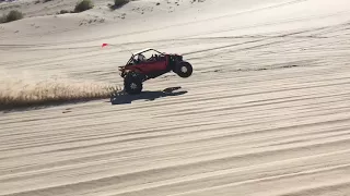 YXZ 80+Mph Wheelies up Huge Sand Mtn