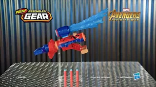 NERF Avengers - Spider Man Assembler Gear Blaster - Demo Video