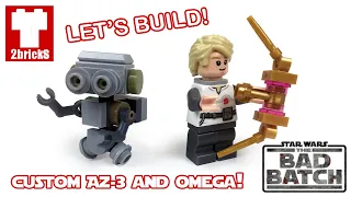 Let's Build! Omega and AZ-3 (Star Wars: The Bad Batch)