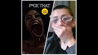 Eden SHORT HORROR film reaction! (demon ass bih)