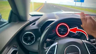 What is it like Speeding in a V6 Camaro ??