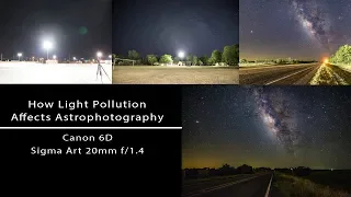 How Does Light Pollution Affect Astrophotography?
