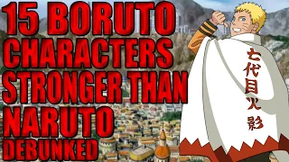 15 Boruto Characters Stronger Than Naruto Debunked