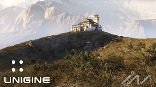 UNIGINE 2.16 Environment Demo "Kulun Temple" (Reveal Trailer PC)