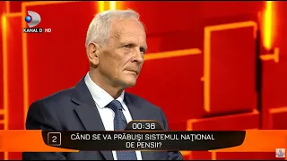 40 de intrebari cu Denise Rifai - Cand se va prabusi sistemul national de pensii?