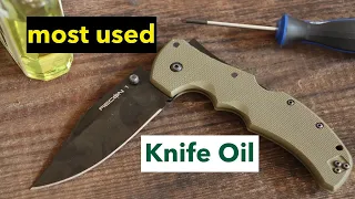 The knife oil i use the most