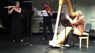 LCCE performs Claude Debussy Sonata for Flute, Viola, and Harp