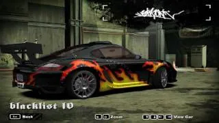 NFS Most Wanted Blacklist Car - #10 Baron