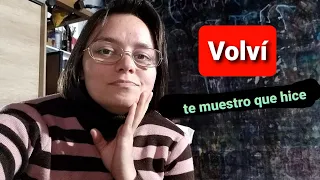 Volví! Vení que te cuento que hice