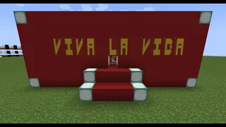 Viva La Vida (by Coldplay) - Minecraft Note Blocks