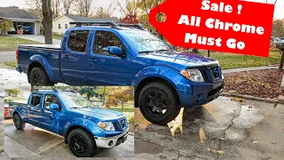 Nissan Frontier Bumper Installation And Conversion From Chrome To Plastic