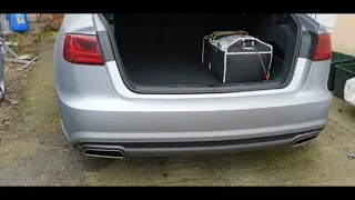 how to remove audi a6 rear bumper