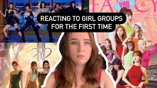 Reacting to Kpop Girl Groups for the first time | TWICE, AESPA, & ITZY