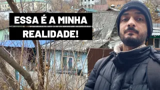 Moradia de estudante pobre na Rússia