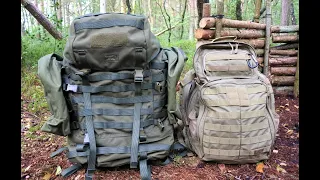 Rucksack Comparison: 5.11 Rush 72 & Savotta Jääkäri L.