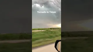 Catching Up to a Huge Tornado #shorts #tornado