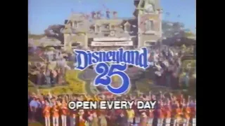 Disneyland 25th Birthday Television Commercial (1980)