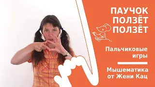 Паучок ползёт, ползёт. Пальчиковая игра для мам и малышей