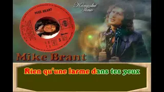 Karaoke Tino - Mike Brant - Rien qu'une larme dans tes yeux - Avec choeurs