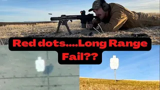 Red dot on a fighting AR- Max effective range?