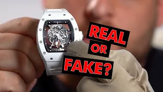 Can You Spot a $400,000 vs Fake Richard Mille?!