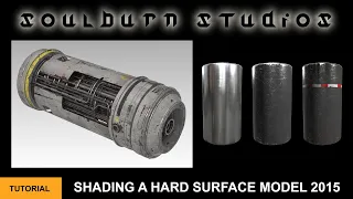 Shading A Hard Surface Model 2015: Texturing A Scifi Power Cell