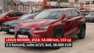 Lexus NX 300h second hand.