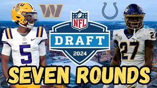 COMPLETE 7-Round 2024 NFL Mock Draft | ALL 32 TEAMS!