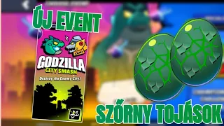 GODZILLA CITY SMASH🦖💥&SZÖRNY TOJÁS NYITÁS🥚🔥|BRAWL STARS