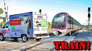 Epic Train Prank on Workers! (MUST WATCH)