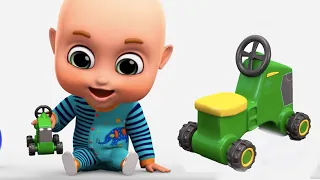 Tractor Toys for Kids - Surprise Eggs Videos from Jugnu Kids