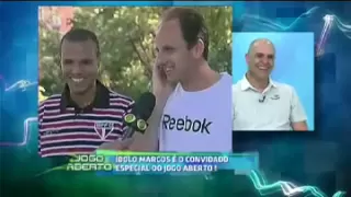 Marcos e Rogério Ceni no Programa Jogo Aberto Parte 2