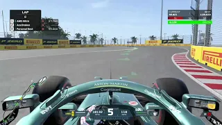 Jeddah ( Saudi Arabia ) Setup And Hotlap ( 510th in the world ) - F1 2021 New Update