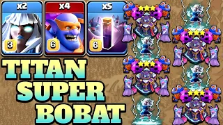 Electro Titan Super Bowler Attack Strategy With Bat Spell!! Best Th15 Attack Strategy CLASH OF CLANS
