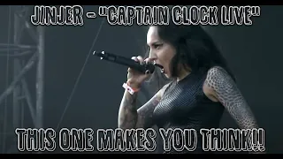 JINJER Captain Clock Live - JTMM Reaction - One of my favorites