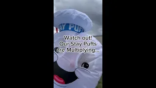 Watch Our Stay Puft Inflatables Grow!