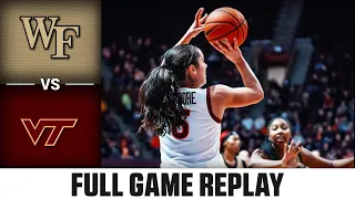 Wake Forest vs. Virginia Tech Full Game Replay | 2022-23 ACC Women’s Basketball